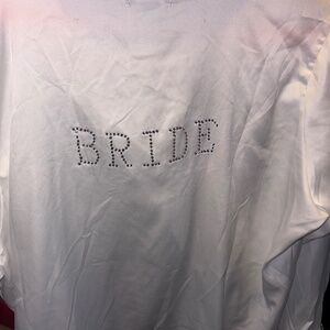 Nasty gal bride robe